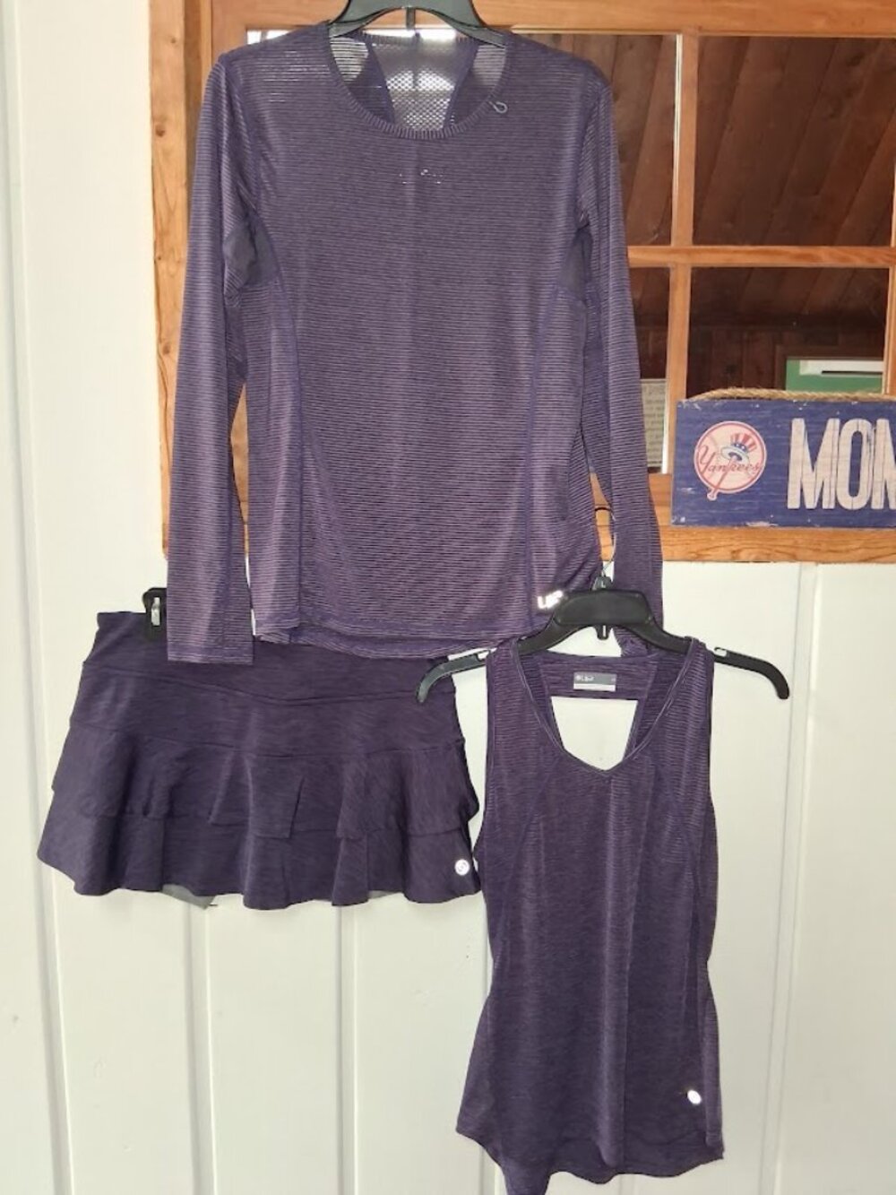 Lija Women's 3 Piece Golf Tennis Pickleball Outfit Sz L